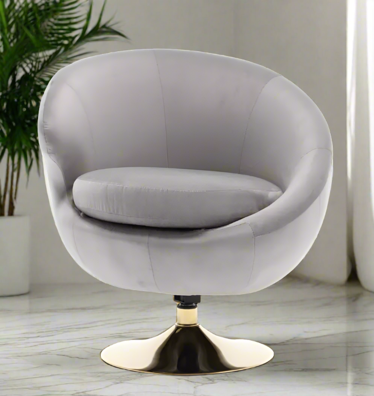 360 Degree Swivel Cuddle Barrel Accent Chairs