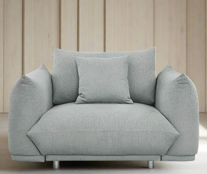 50.75" Cushioned Armchair