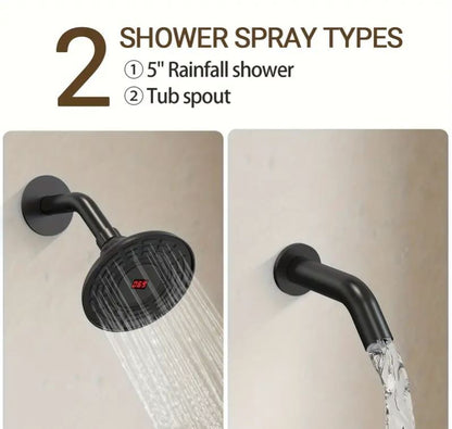 5-Inch Digital Shower System