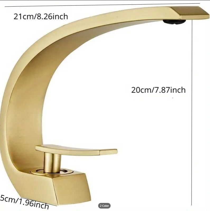 Single Handle Bathroom Sink Faucet Modern Design with Easy Operation for Any Bathroom