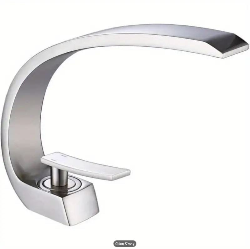 Single Handle Bathroom Sink Faucet Modern Design with Easy Operation for Any Bathroom