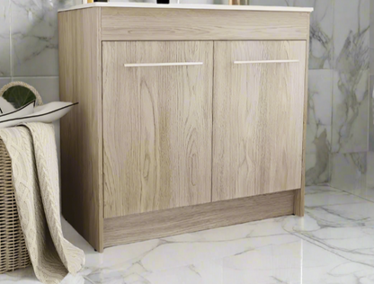 36-Inch Freestanding Bathroom Vanity with Gel Basin