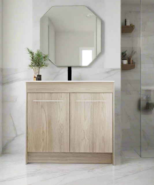 36-Inch Freestanding Bathroom Vanity with Gel Basin
