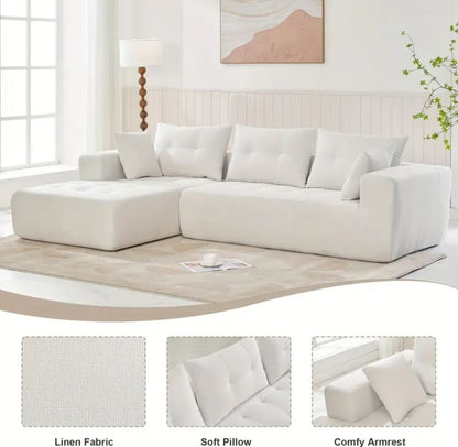 Modular Sectional Living Room Sofa Set