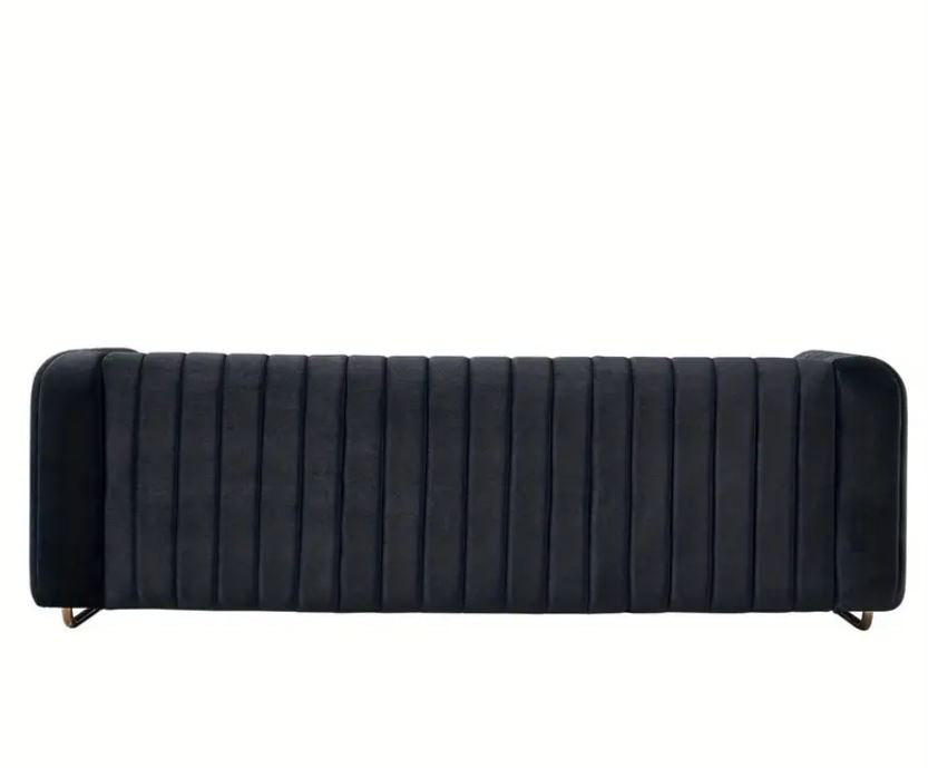 Contemporary Velvet Sofa Couch for Living Room