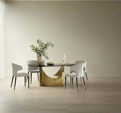 Free Combination Modern Matte Sintered Stone Dining Table