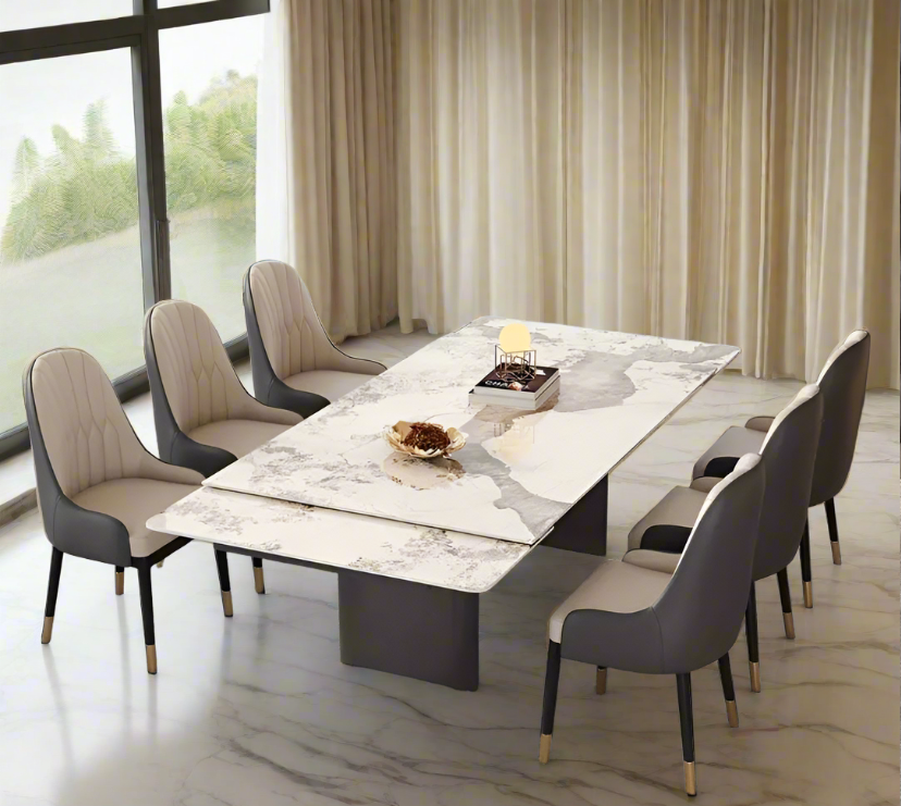 Modern Extendable Dining Table