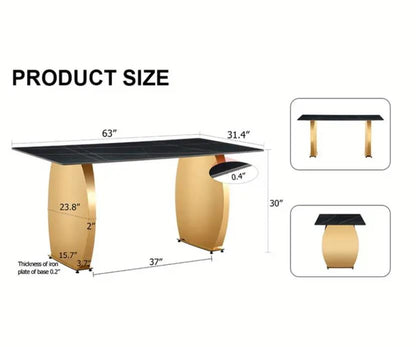 Modern Rectangular Dining Table