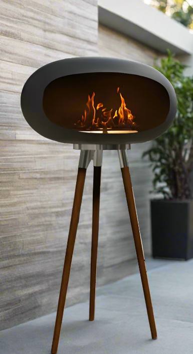 Modern Portable Indoor/Outdoor Ethanol Fireplace