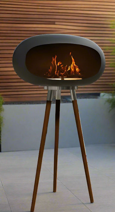 Modern Portable Indoor/Outdoor Ethanol Fireplace