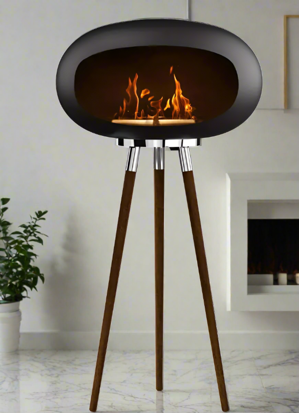 Modern Portable Indoor/Outdoor Ethanol Fireplace