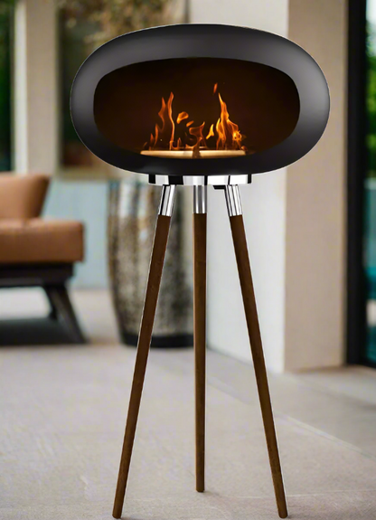 Modern Portable Indoor/Outdoor Ethanol Fireplace