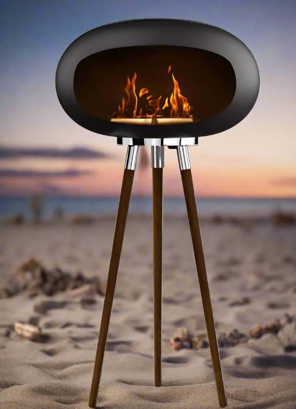 Modern Portable Indoor/Outdoor Ethanol Fireplace