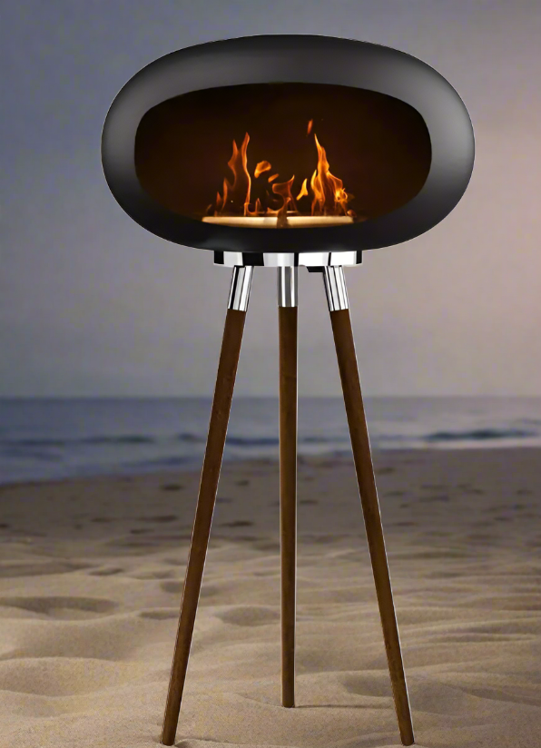 Modern Portable Indoor/Outdoor Ethanol Fireplace