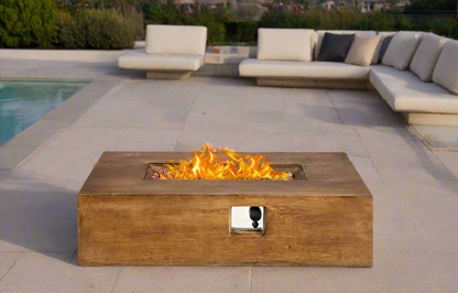 48 x 27-inch Outdoor Gas Fire Pit Table