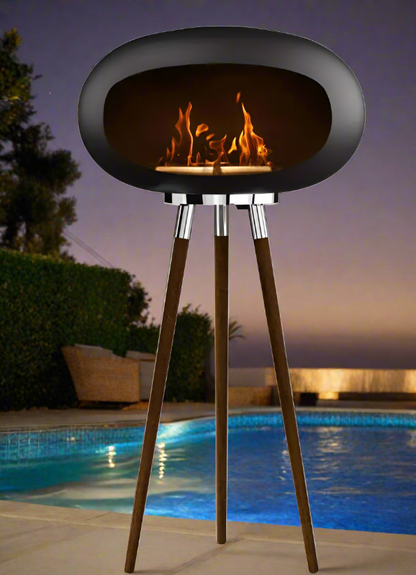 Modern Portable Indoor/Outdoor Ethanol Fireplace