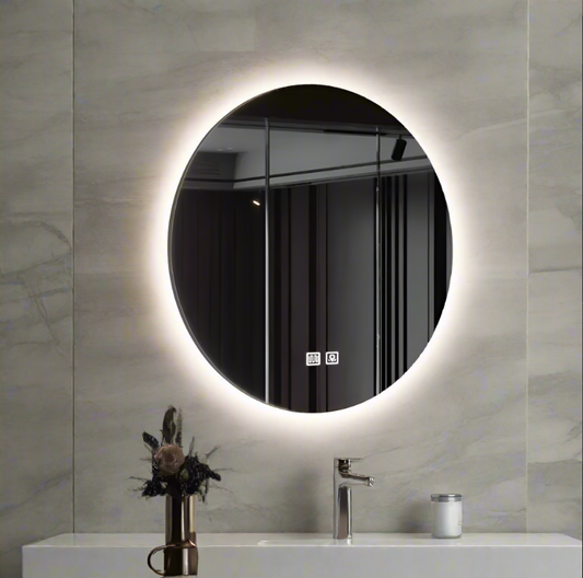 Modern & Elegant Circular Smart Makeup Mirror