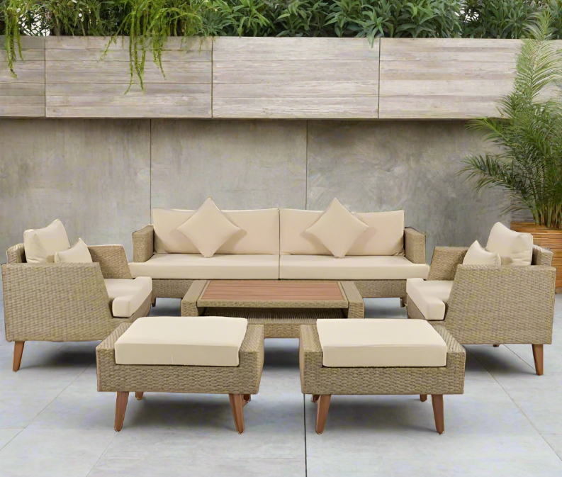 6-Piece Patio sectional Sofa Set