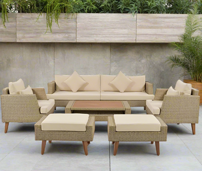 6-Piece Patio sectional Sofa Set