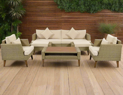 6-Piece Patio sectional Sofa Set