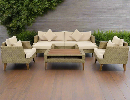 6-Piece Patio sectional Sofa Set