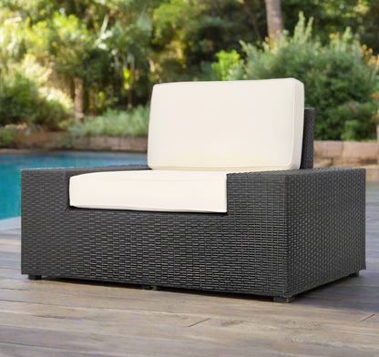 Outdoor Patio Club Modern Rattan Widening Chair Set