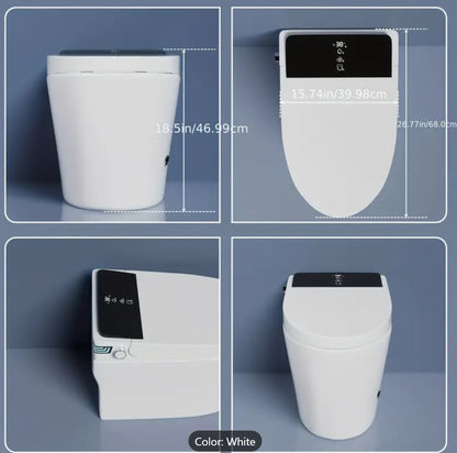 Smart Toilet With Bidet Built In