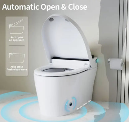 Smart Toilet With Bidet Built In